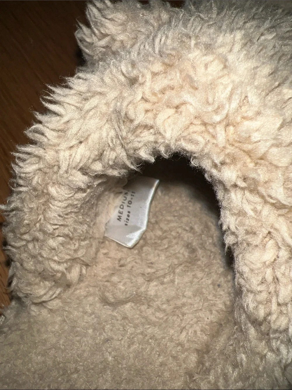 Rylee+Cru teddy slippers